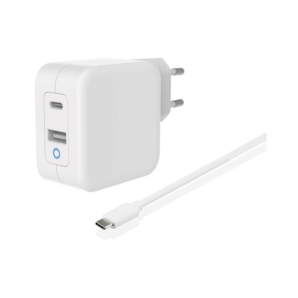 Samsen Multi Port Fast Charger USB C and USB A Power Delivery