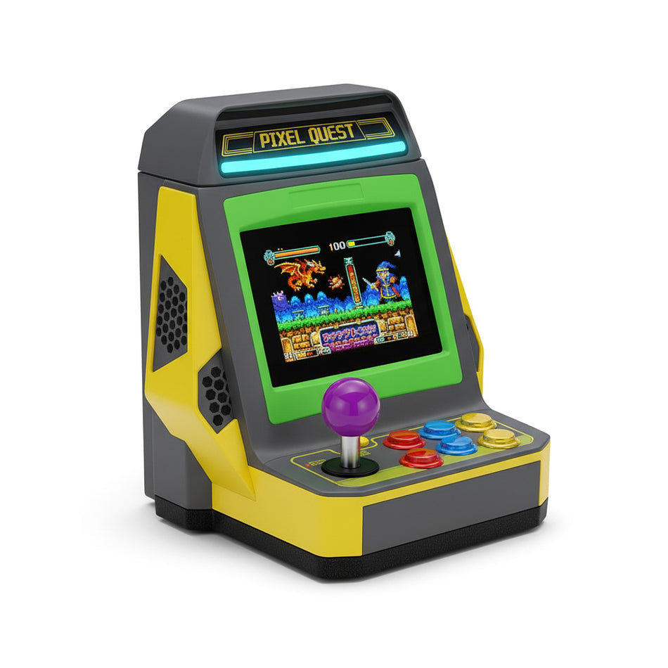 Dellea Mini Arcade System Classic Game Collection Retro Joy