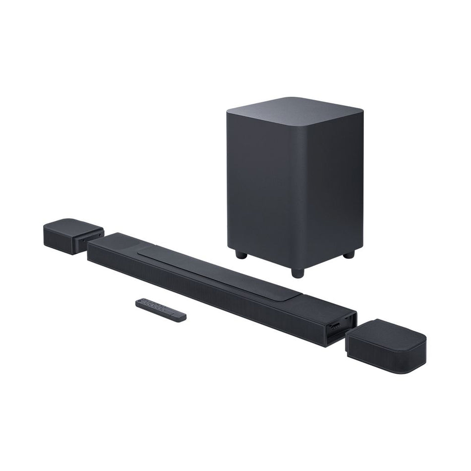 Corvair Audio Hub 7.1 Modular Soundbar System with Detachable Speakers