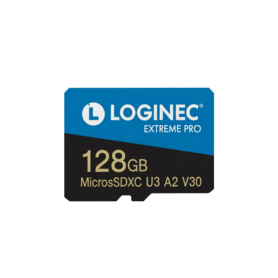Loginec Extreme Pro MicroSDXC 128GB High Speed U3 A2 V30 4K