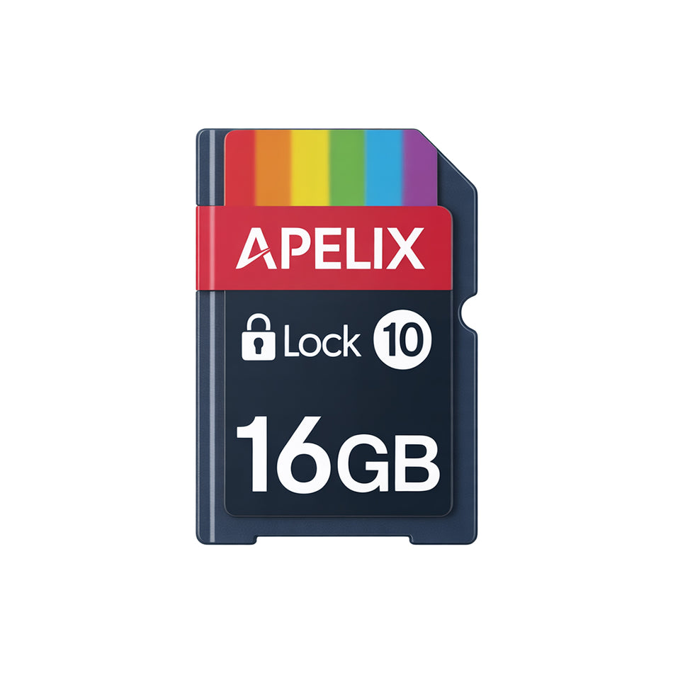 Apelix High Performance SD Card 16GB Storage