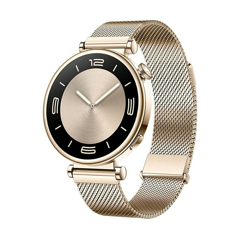 Sovi Series Smartwatch with Milanese Mesh Band and Hidden Display