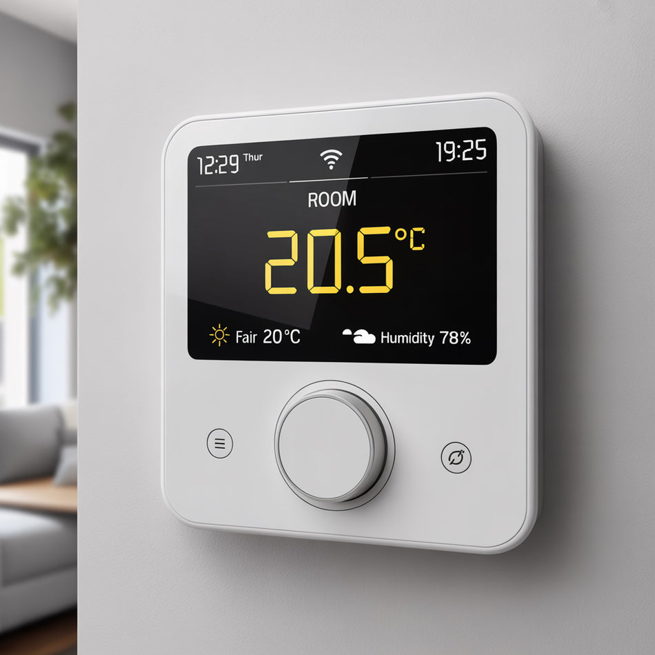 Lenvor Climate Smart Thermostat Wi-Fi Humidity Control Large Display