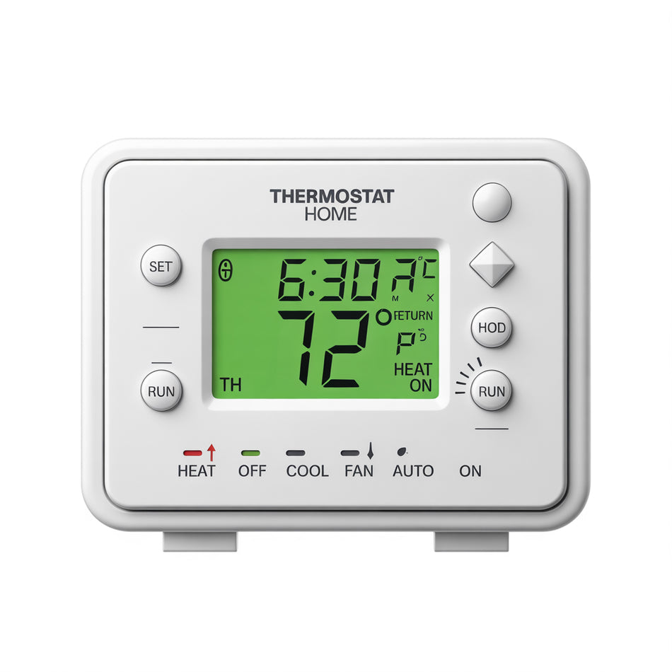 Marsen Smart Thermostat Large LCD Display Multi-Stage HVAC Control