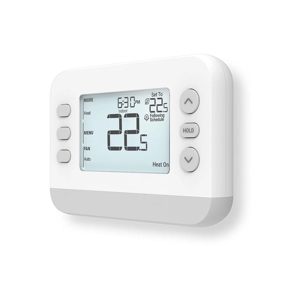 Apelix Programmable Thermostat Schedule Display Easy Button Control