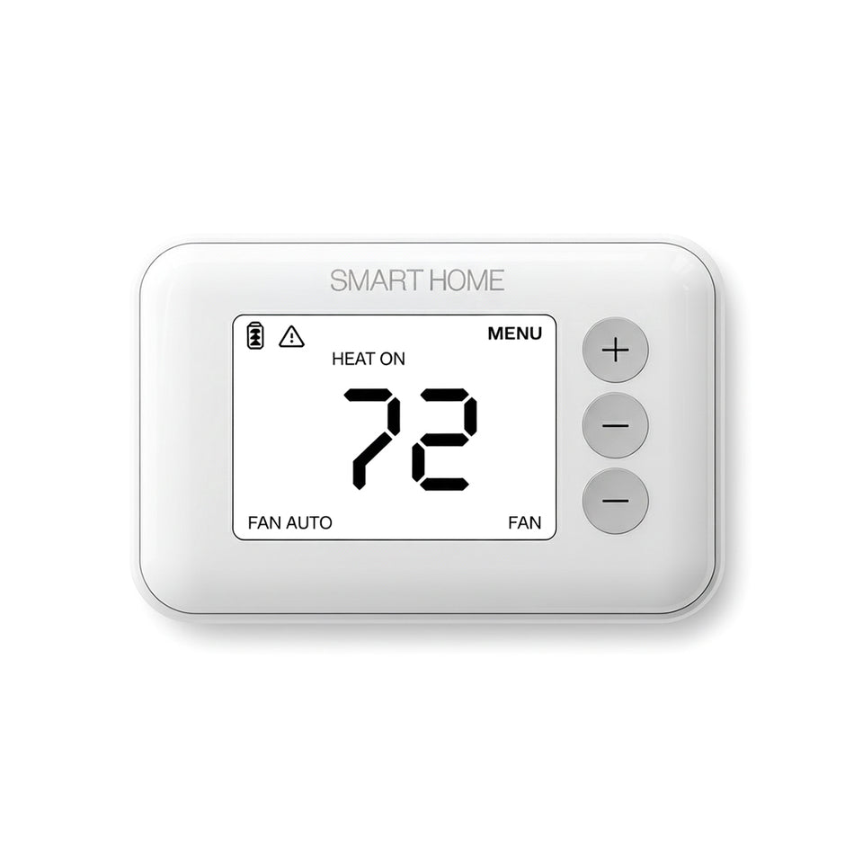 Juno Smart Thermostat Digital Display Menu Control Auto Fan
