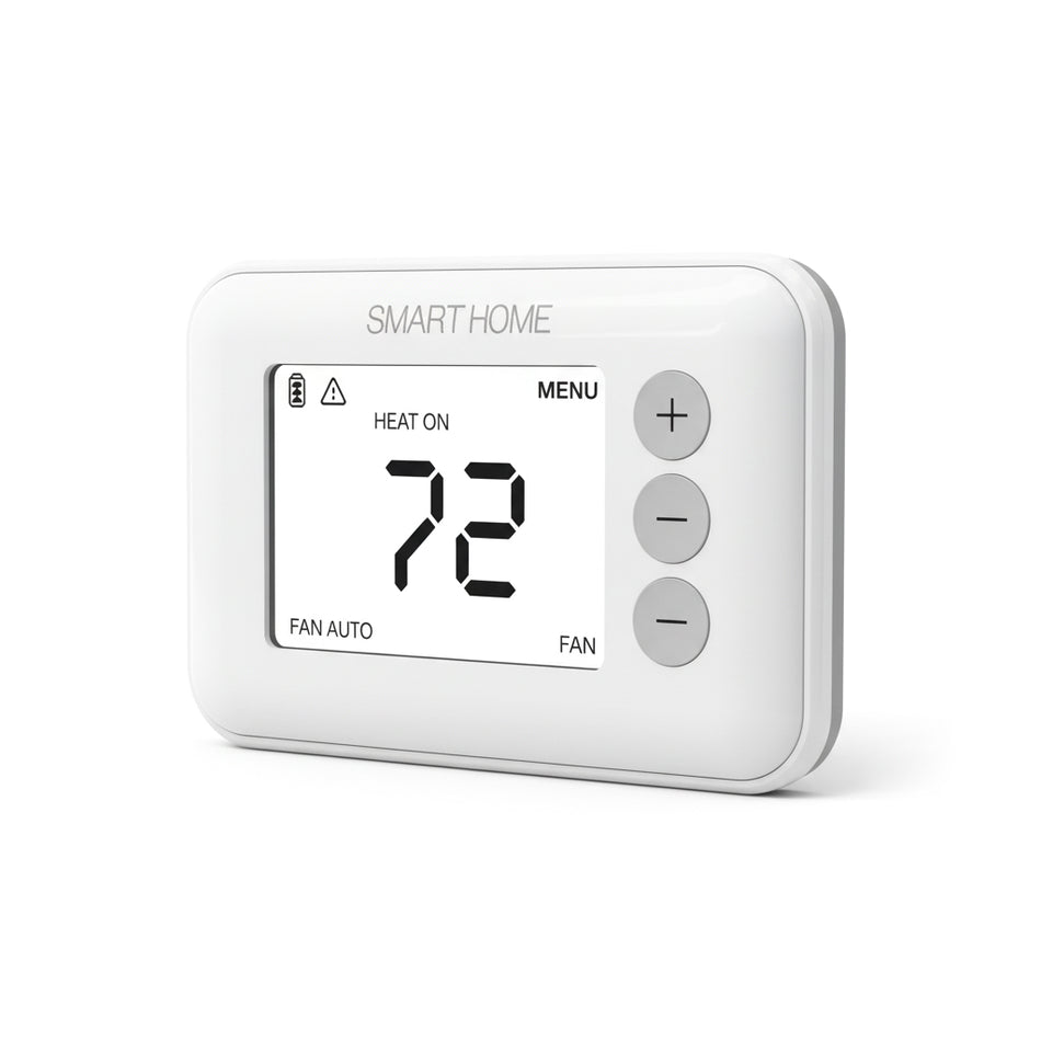 Juno Smart Thermostat Digital Display Menu Control Auto Fan