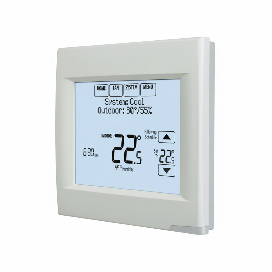 Dellea Smart Thermostat Large LCD Screen Humidity Outdoor Data